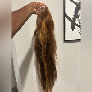 Long Auburn Hair Extension